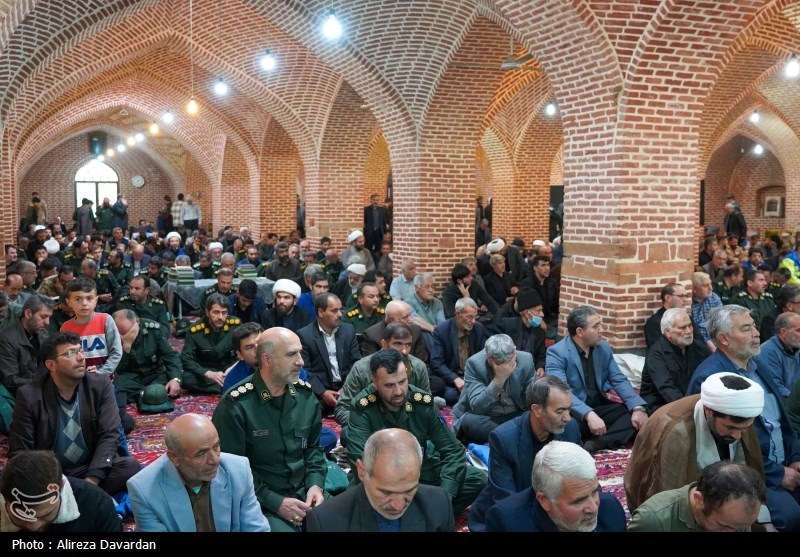 مراسم بزرگداشت شهید آیت‌الله سید ابراهیم رییسی در اردبیل