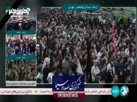 عزاداری مردم گیلان، زنجان و تبریز برای شهادت رئیس‌جمهور 