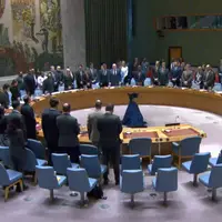 عکس/ یک دقیقه سکوت شورای امنیت سازمان ملل به احترام شهدای ایران 