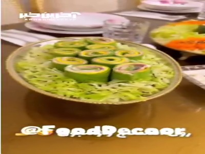 این رول اسفناج و ژامبون رو واسه مهمونی هاتون درست کن