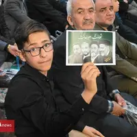 عکس/ اجتماع امام رضایی ها برای شهادت رئیس جمهور در ارومیه
