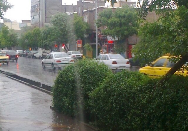 پیش‌بینی رگبار باران و رعدوبرق در اردبیل