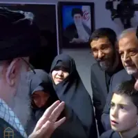 لحظاتی منتشرنشده از حضور خانواده شهید رئیسی در کنار رهبر انقلاب