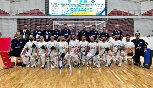 پیروزی تیم هاکی ایران برابر تاجیکستان