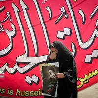 عکس/ قاب‌هایی ماندگار از تشییع رئیس‌جمهور شهید در مشهد