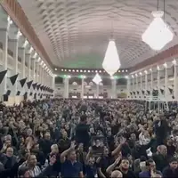 مراسم شام غریبان شهید آل‌هاشم در مصلی امام‌خمینی(ره) تبریز