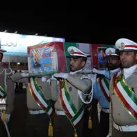 عکس/ استقبال از پیکر وزیر خارجه در فرودگاه مشهد