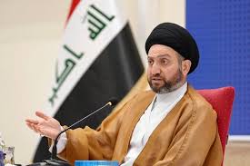 عکس/ حضور رهبر جریان حکمت ملی عراق در مشهد