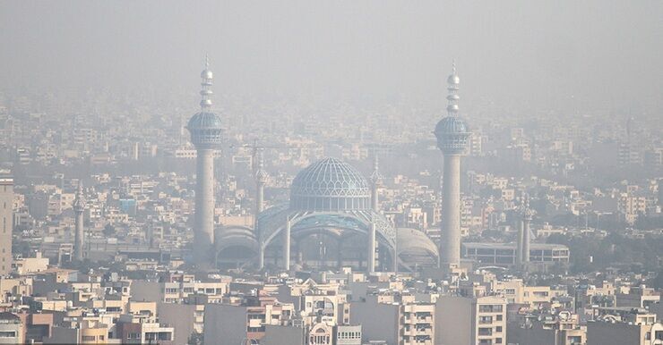 هوای اصفهان در دو منطقه قرمز است