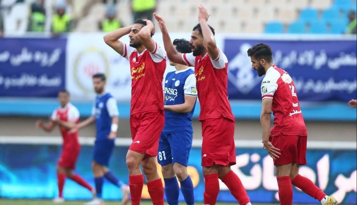 گزارش بازی؛ پرسپولیس 1-3 استقلال خوزستان