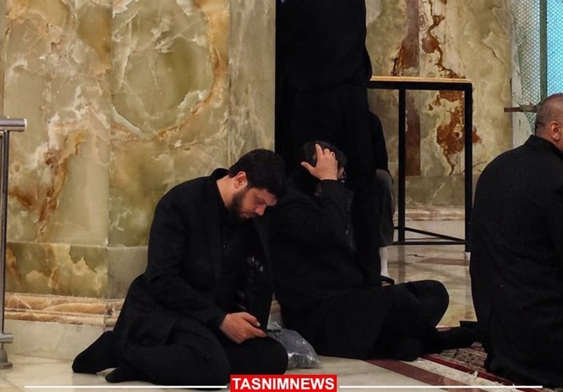 حضور محافظ رئیس‌جمهور در مراسم تشییع شهید موسوی