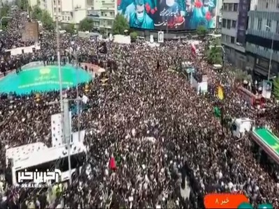 خاطرات شنیدنی مردم از رئیس جمهور شهید در روز تشییع
