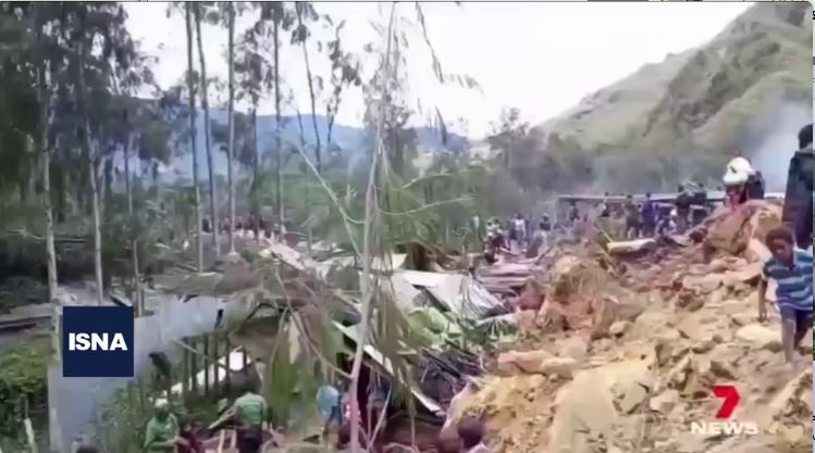 رانش زمین در «پاپوآ گینه‌نو»؛ بیش از 300 نفر مدفون شدند