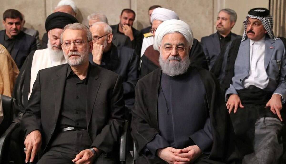 تلویزیون روحانی و لاریجانی را سانسور کرد، احمدی‌نژاد را نه