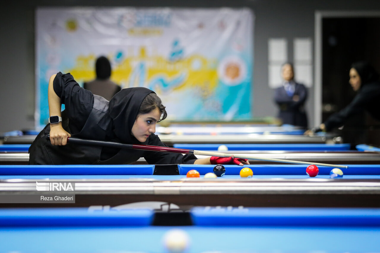 2 بانوی ورزشکار استان فارس در راه مسابقات آسیایی بیلیارد