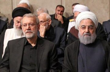 صداوسیما، روحانی و علی لاریجانی را سانسور کرد