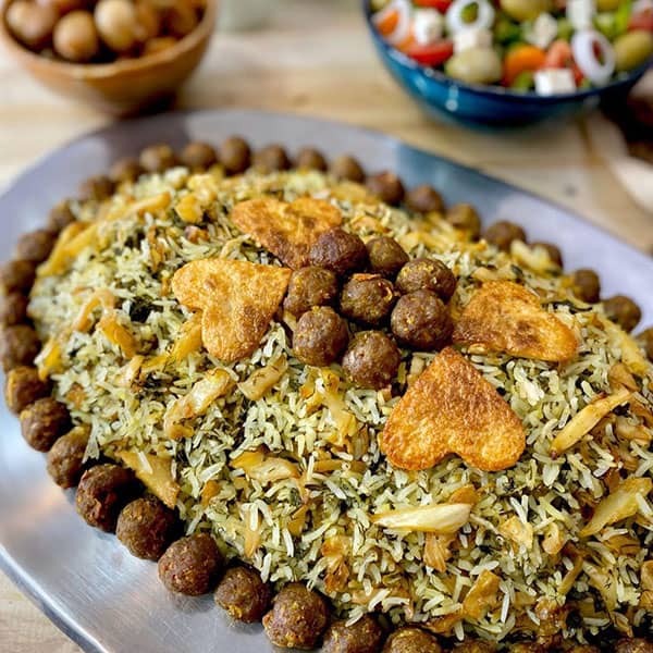 روش طبخ کلم پلو شیرازی