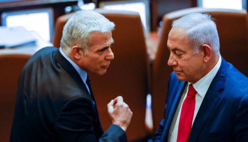 لاپید: نتانیاهو به دنبال ایجاد هرج‌ و مرج است