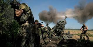 حملات خمپاره‌ای روسیه به مواضع اوکراین در خرسون