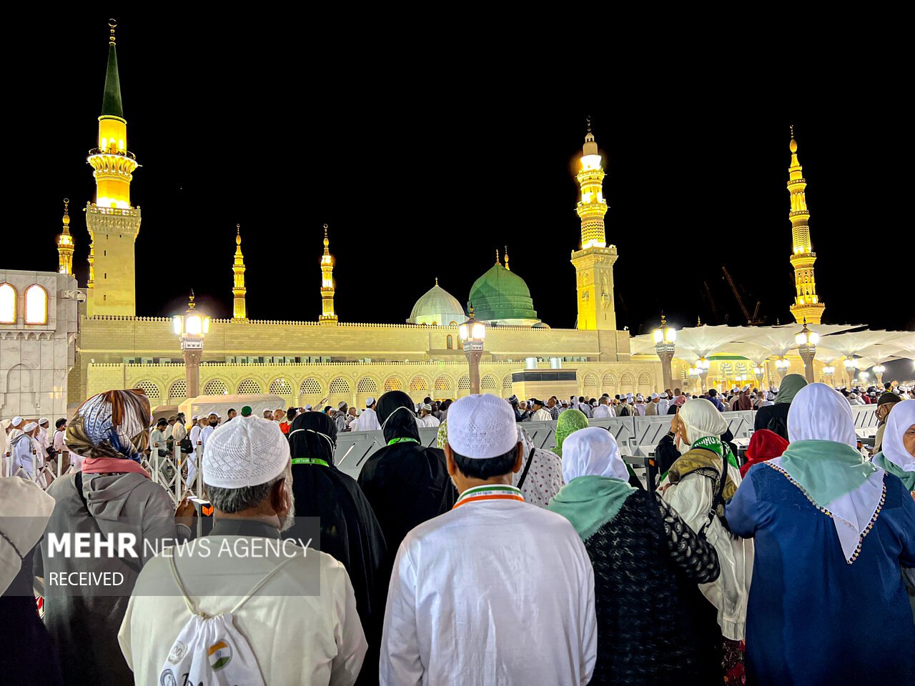 عکس/ حال و هوای مسجد النبی (ص) در ایام حج ۱۴۰۳