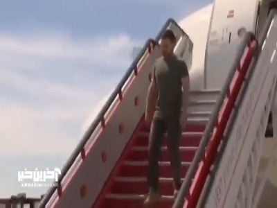 شاه اسپانیا برای استقبال از زلنسکی در مادرید به فرودگاه رفت