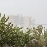 خیزش گردوخاک در برخی نقاط تهران