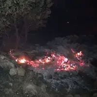 آتش‌سوزی در دامنه خائیز کهگیلویه