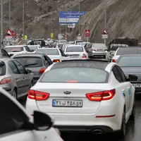 تصادف زنجیره‌ای اتوبان تهران- پردیس را قفل کرد