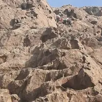 سقوط مرد ۴۸ساله زیرکوهی از کوه