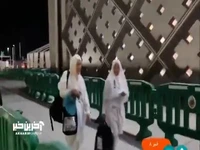 انتقال زائران ایرانی با قطار تندرو از مدینه به مکه 