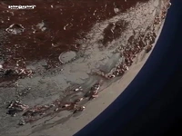 نمایی شگفت انگیز از سیاره ی پلوتو 