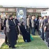 مراسم بزرگداشت استاندار شهید در گلشن زهرای مراغه