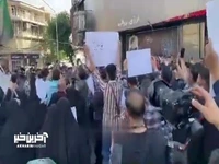 تجمع هواداران جلیلی مقابل وزارت کشور
