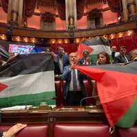 عکس/ دو قاب تاریخی از دو پارلمان در قلب اروپا