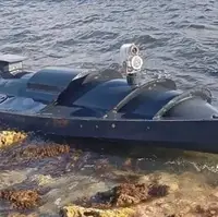 انهدام قایق بدون سرنشین اوکراینی توسط پهپاد انتحاری روس‌ها