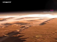 تصاویری از درّه‌ی مارینر در مریخ 