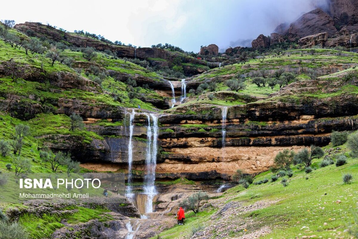 تصاویری از مسیر زیبای آبشار شوی دزفول و دژ محمدعلی خان