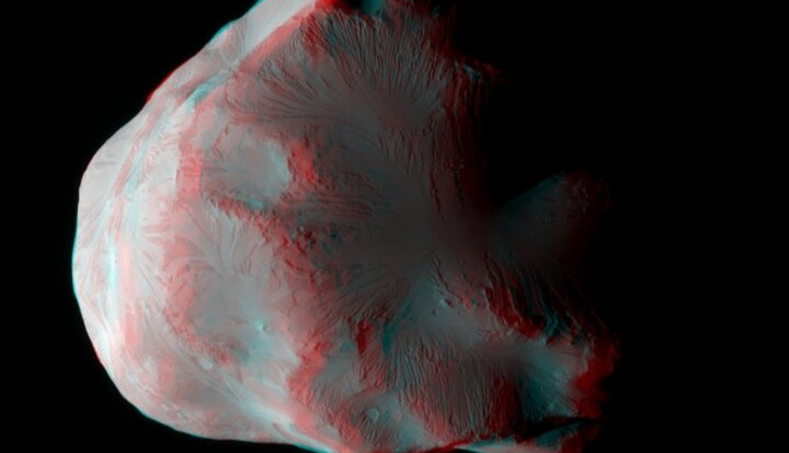 تصویر روز ناسا؛ نمای سه‌بعدی «هلن»