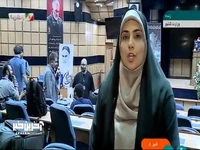 گزارش خبرنگار صداوسیما از محل ستاد انتخابات وزارت کشور 