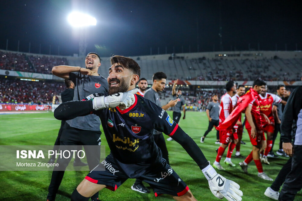 عکس/ جشن قهرمانی پرسپولیس