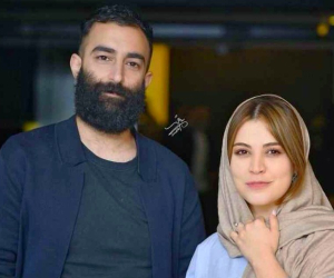 چهره ها/ زوج تازه سینمای ایران در جشن قهرمانی پرسپولیس