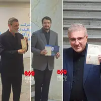 عکس/ سه عضو از کابینه دولت سیزدهم در ستاد انتخابات