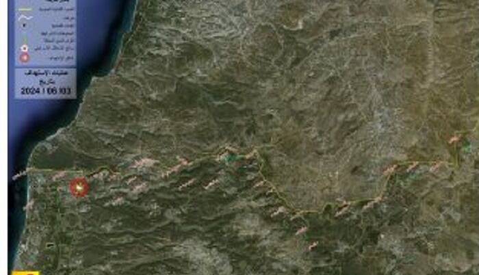 حزب الله لبنان مرکز تجمع نظامیان صهیونیست را درهم کوبید