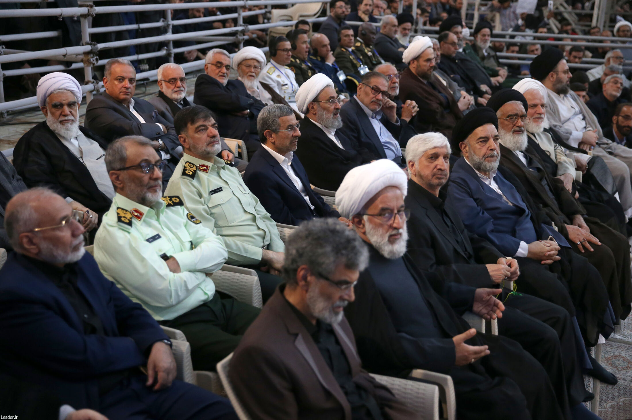 عکس/ حضور احمدی‌نژاد در مراسم سالگرد ارتحال امام خمینی(ره)