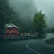 عکس/ جاده زیبا و مه‌گرفته ماسوله