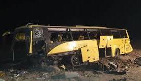 مساعد بودن حال ۵ مصدوم حادثه تصادف اتوبوس بندرعباس در یزد