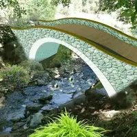 احداث نخستین پل تمام‌سنگی ایران در رود دره فرحزاد