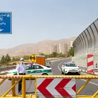 اعمال محدودیت‌های ترافیکی در جاده کرج-چالوس