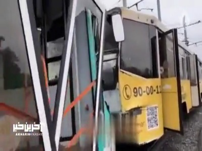 حادثه مرگبار خروج یک تراموا از کنترل در روسیه
