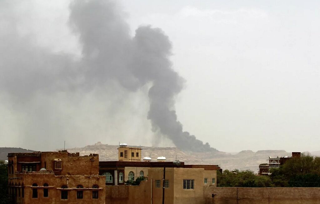 حمله جنگنده‌های ائتلاف آمریکایی-انگلیسی به صنعاء